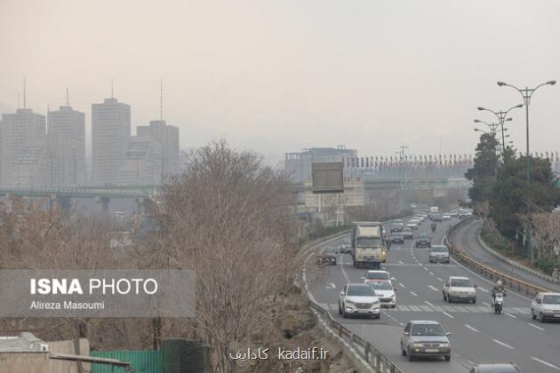 تداوم تنفس هوای ناسالم برای گروههای حساس در تهران