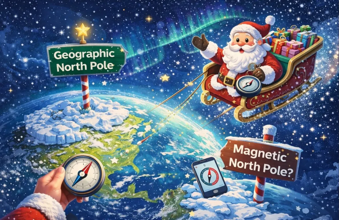 قطب شمال کجاست؟