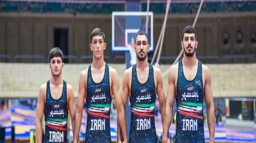 یک نشان طلا موفقیت کشتی فرنگی ایران در چهار وزن دوم قهرمانی جهان