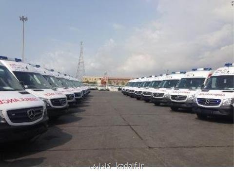كاهش زمان رسیدن اورژانس بر بالین بیمار در شهرها و جاده های اصلی